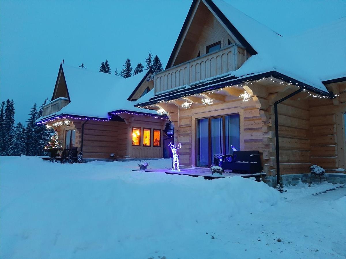 Domki Malcykowka W Zebie Z Jacuzzi Zab Exterior foto