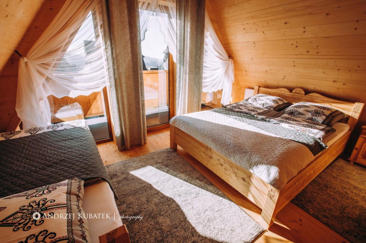 Domki Malcykowka W Zebie Z Jacuzzi Zab Exterior foto